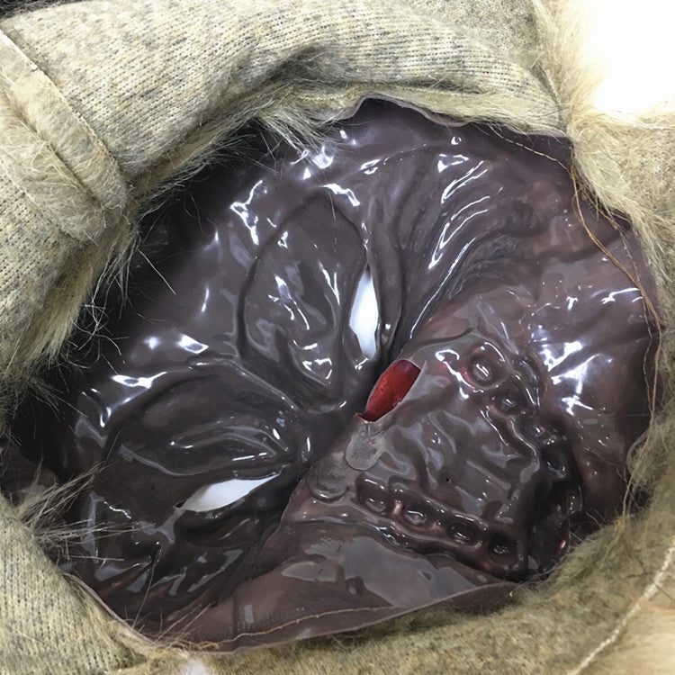 Werewolf Halloween Mask & Claws — Full Horror Costume Set