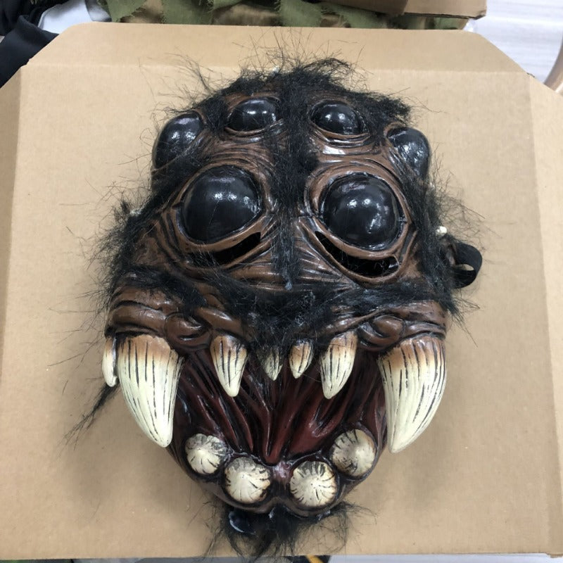 Spider Horror Mask — Creepy Latex Halloween Costume Prop